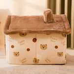 Cookie Bear Printed Pet House