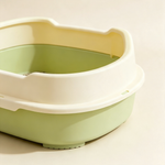 Cute Duck Semi-Open Cat Litter Box