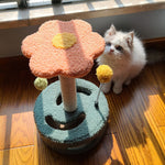 Flower Top Cat Tree with Scratching Post