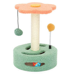 Flower Top Cat Tree with Scratching Post